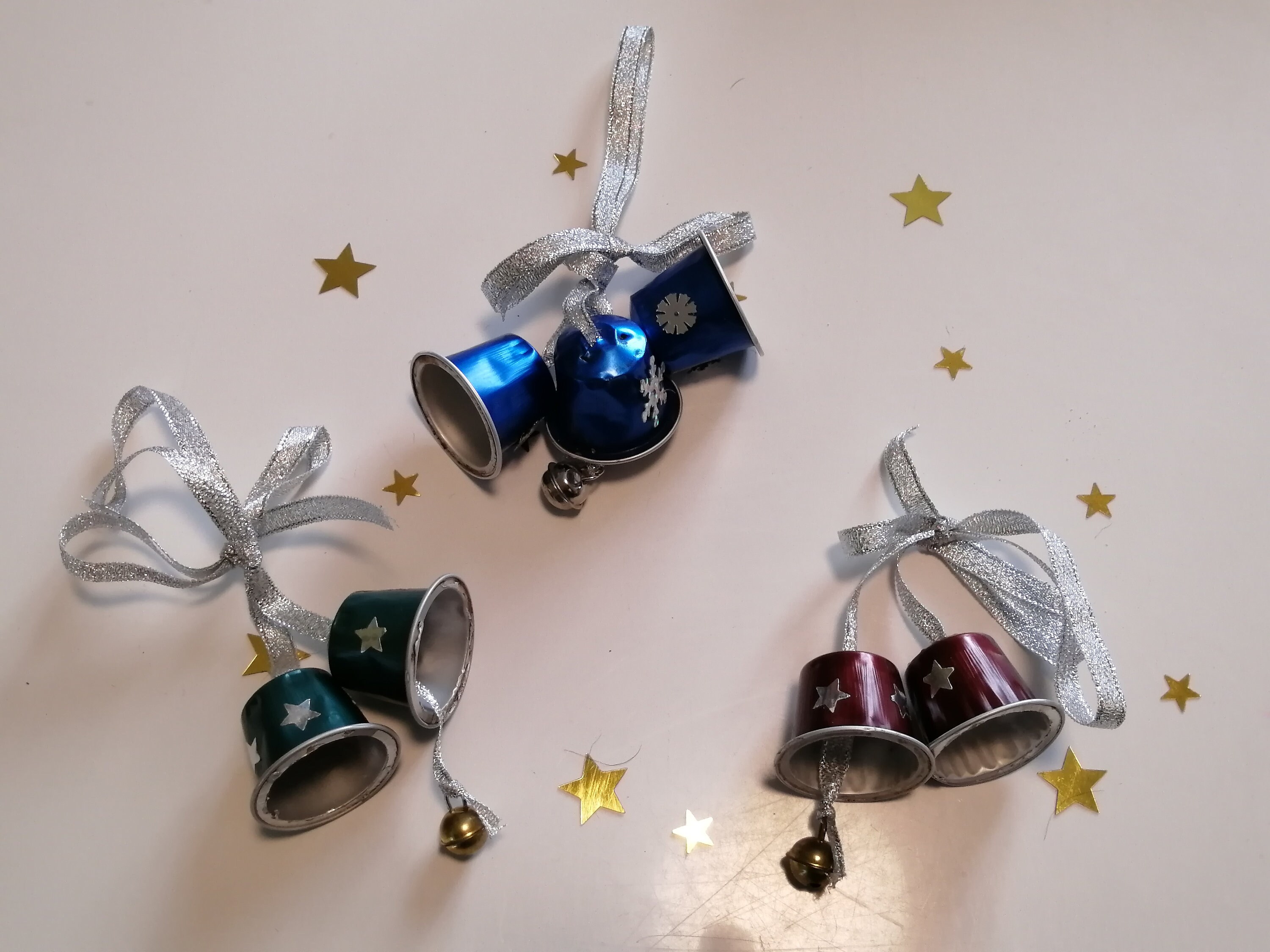 Cloche Décoration de Sapin en Capsule Nespresso