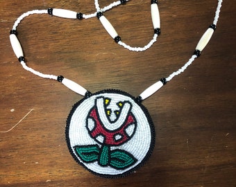 Piranha plant medallion-LARGE