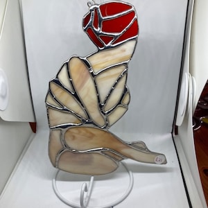 Sitting lady Suncatcher