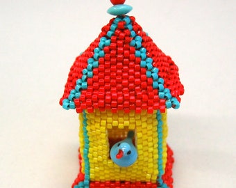 Bird House Pendant TUTORIAL