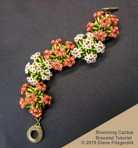 Cactus Bead Seed Bracelet Cactus Bead Seed Bracelet