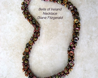 Bells of Ireland Necklace TUTORIAL