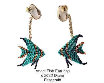 Angel Fish Earrings TUTORIAL