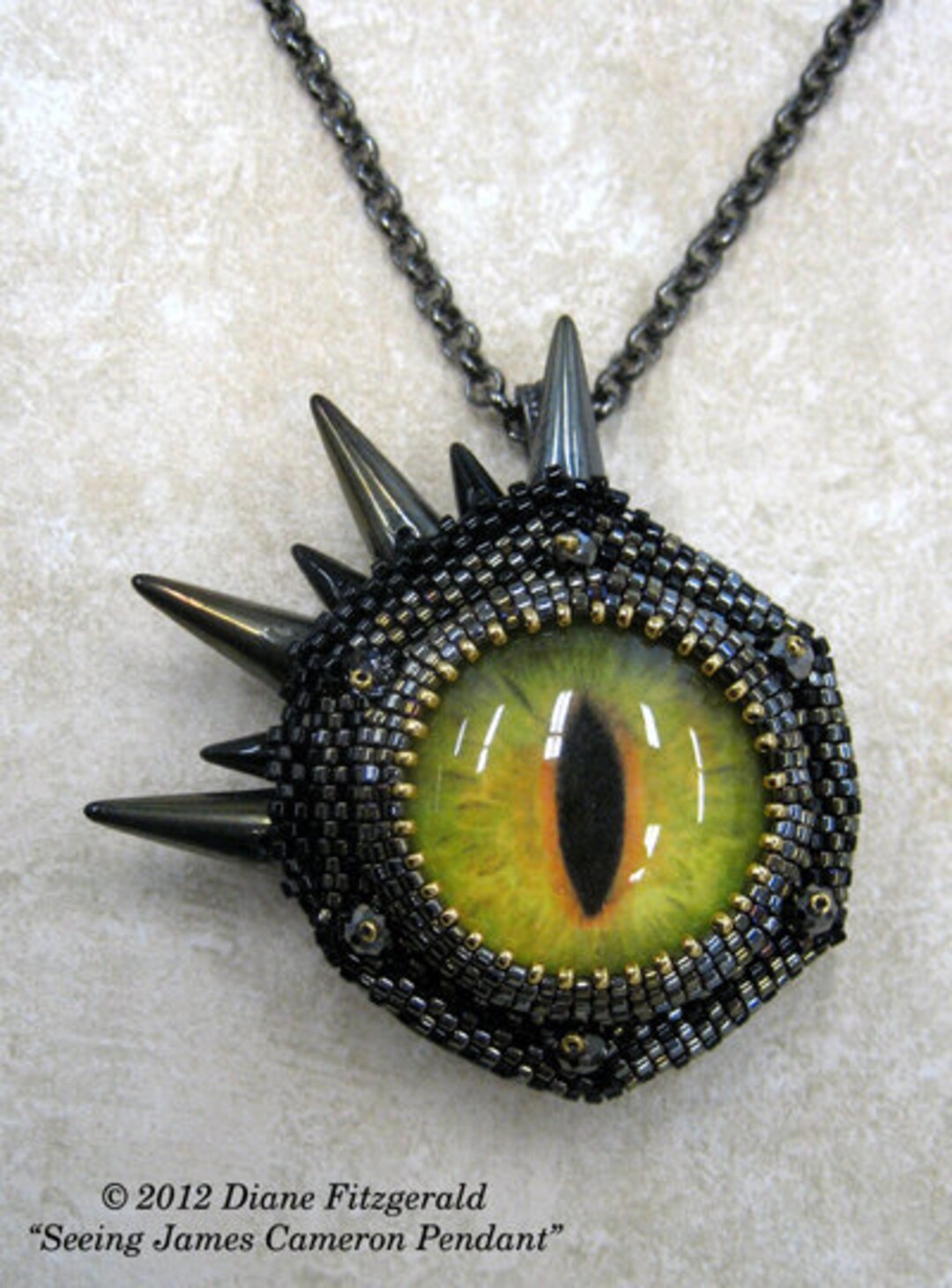 Seeing James Cameron Pendant (dragon Eye Pendant) TUTORIAL