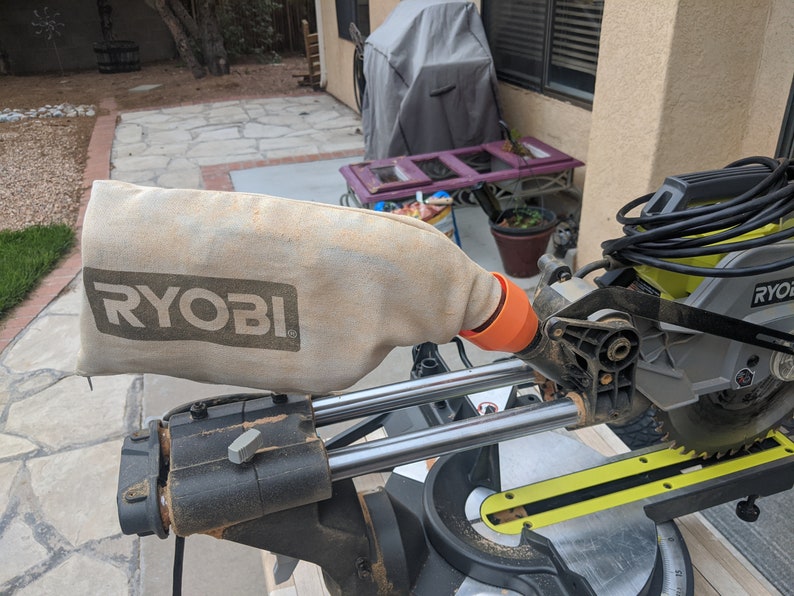 Ryobi Miter Saw Vacuum Adapter Etsy