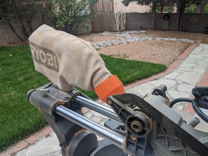 Ryobi Miter Saw Vacuum Adapter Etsy
