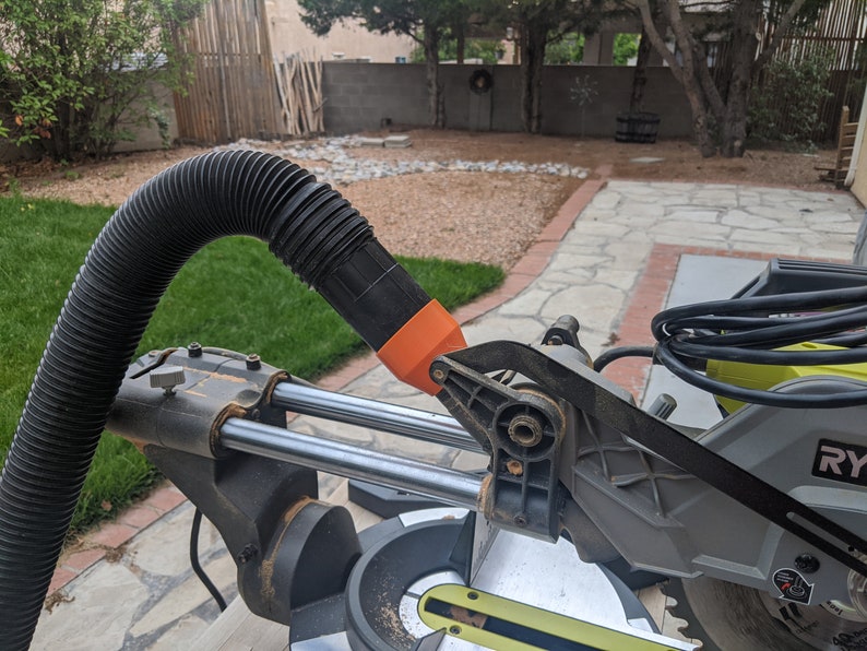 Ryobi Miter Saw Vacuum Adapter Etsy