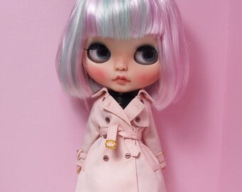 Trench coat (patterns & instructions for Blythe)
