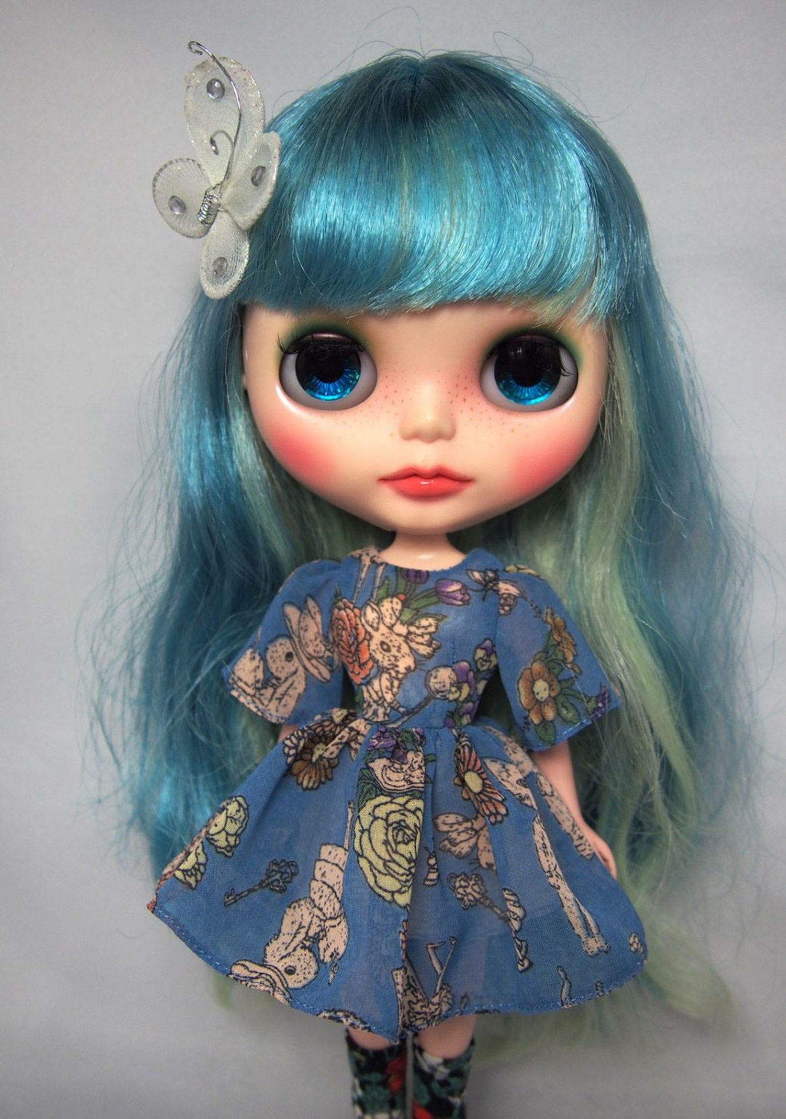 Chiffon Dress patterns & Instructions for Blythe Etsy