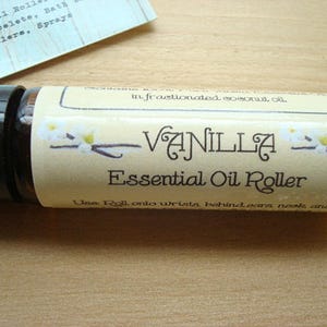 Vanilla Essential Oil, Vanilla Perfume, Vanilla Rollerbottle, Vanilla Oil, Pure Essential Oils image 2
