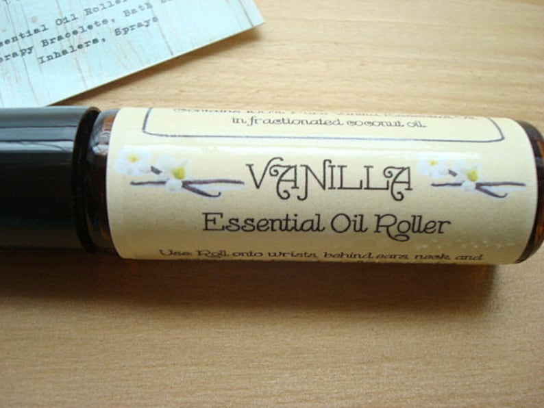 Vanilla Essential Oil, Vanilla Perfume, Vanilla Rollerbottle, Vanilla Oil, Pure Essential Oils image 2