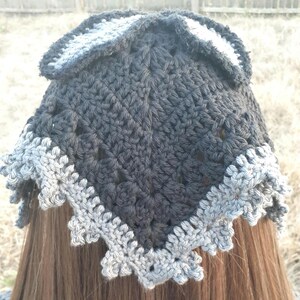 Mothman Crochet Hair Bandana image 4