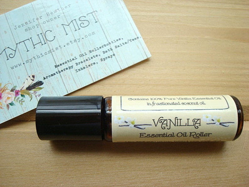 Vanilla Essential Oil, Vanilla Perfume, Vanilla Rollerbottle, Vanilla Oil, Pure Essential Oils image 1