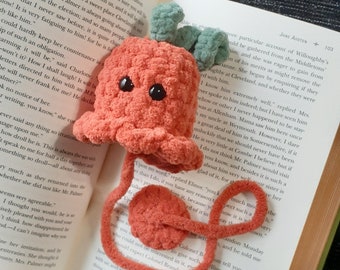 Pumpkin Ghost Bookmark | Crochet Ghost | Crochet Bookmark | Pumpkin Bookmark