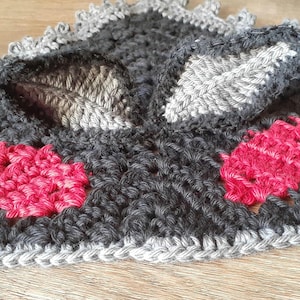 Mothman Bandana Häkelanleitung PDF Bild 4