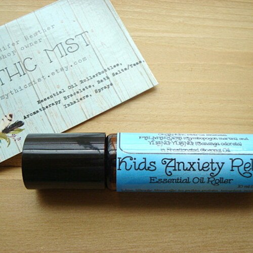 KIDS ANXIETY RELIEF Blend Calming Essential Oils Etsy