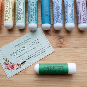 PEPPERMINT Aromatherapy Inhaler | Essential Oils