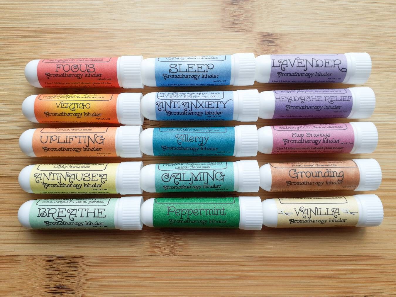 ANTINAUSEA Aromatherapy Inhaler Motion Sickness Morning Etsy