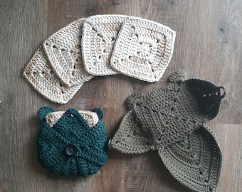 Crochet Elvish Bread Coasters | Fantasy Crochet