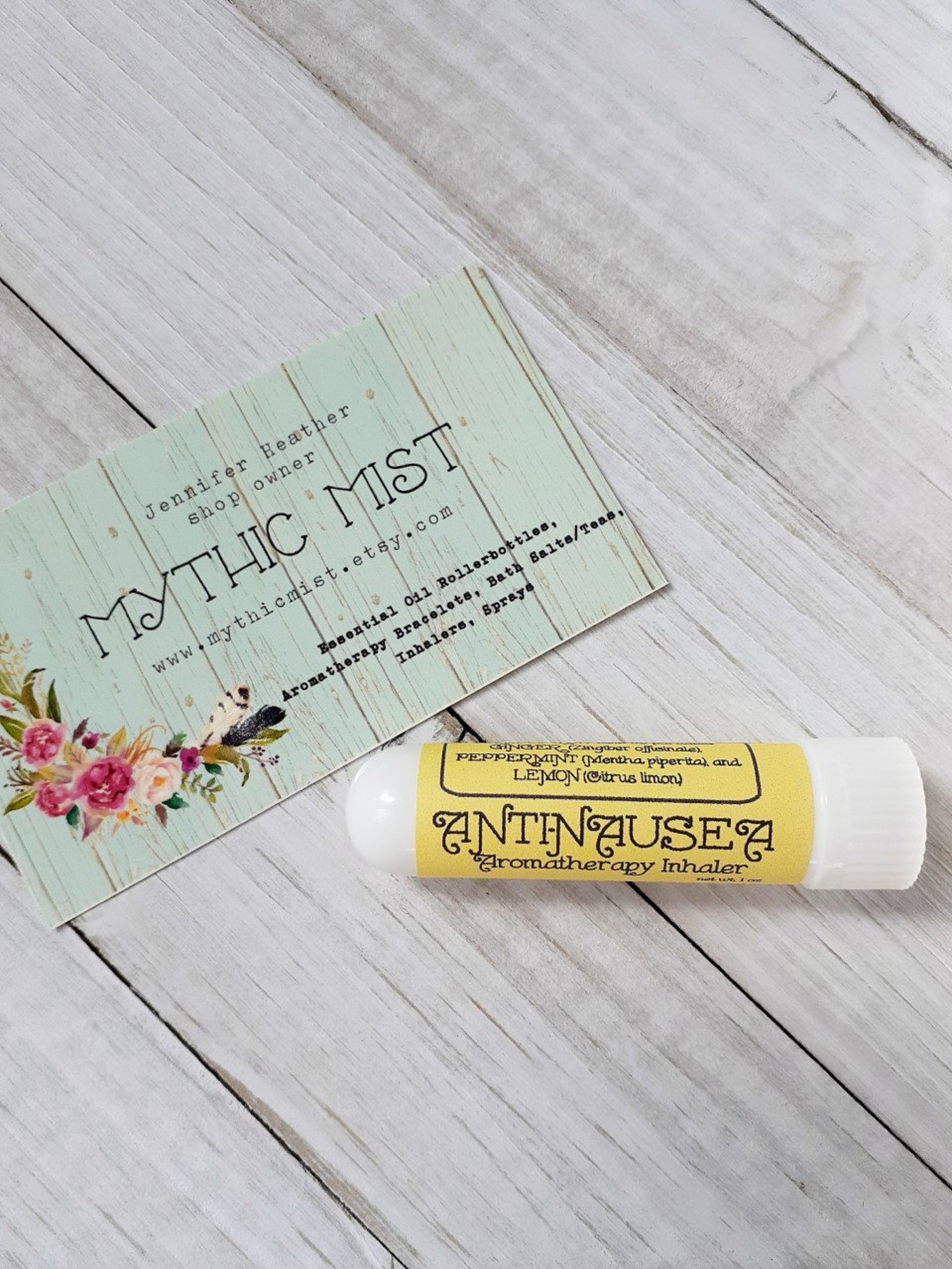 ANTINAUSEA Aromatherapy Inhaler Motion Sickness Morning Etsy