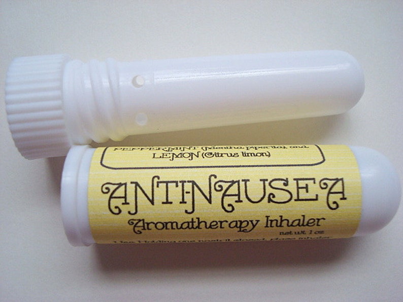 ANTINAUSEA Aromatherapy Inhaler Motion Sickness Morning Etsy