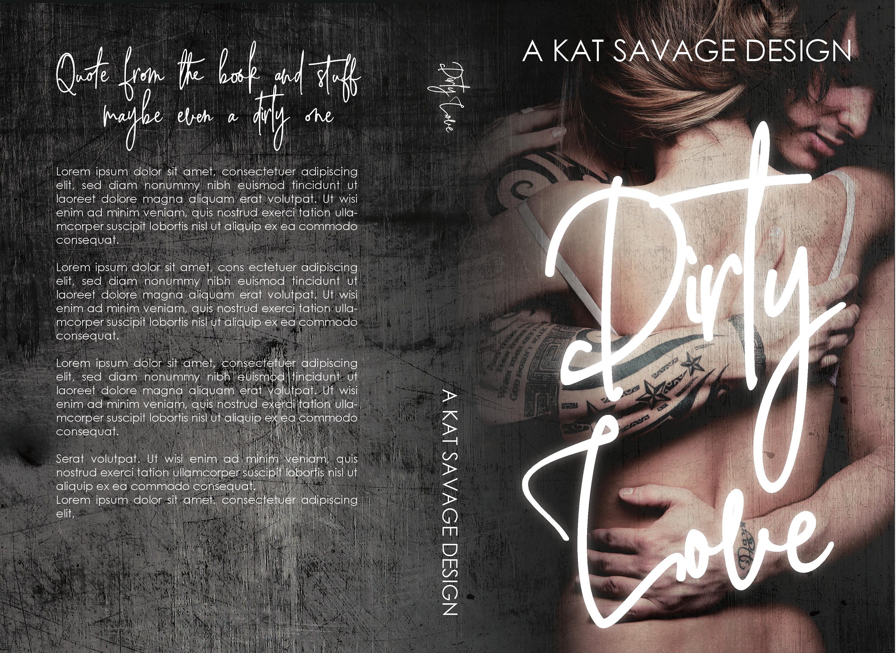 Premade Cover - Dirty Love