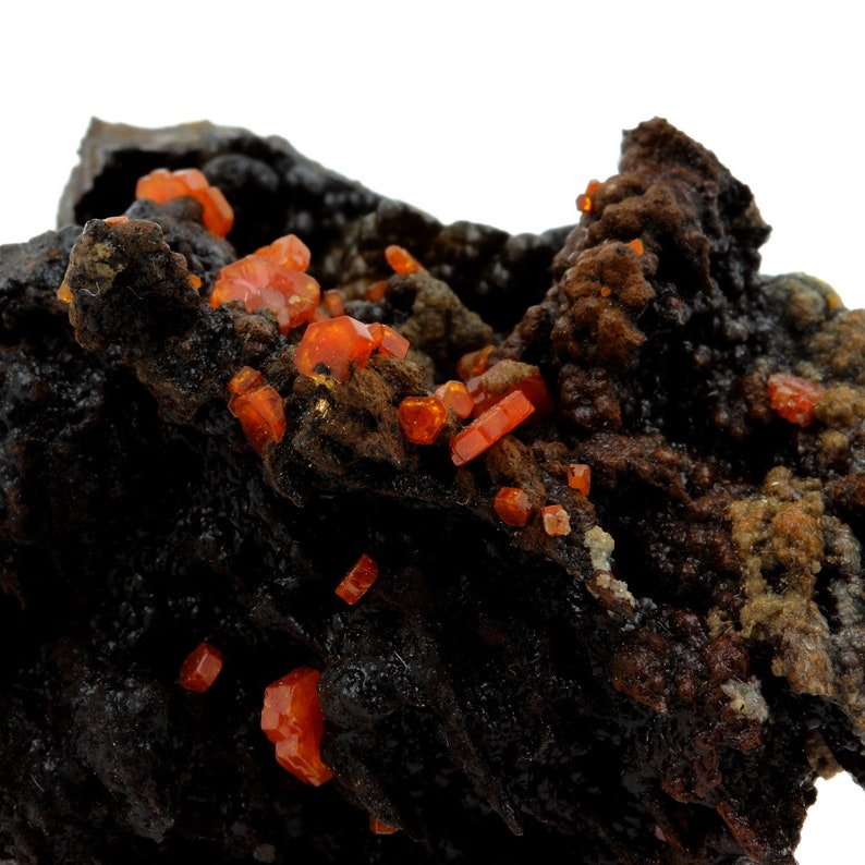 Midelt Morocco 363.9 ct Mineral stone raw mineral specimen Vanadinite Goethite Mibladen Mining District