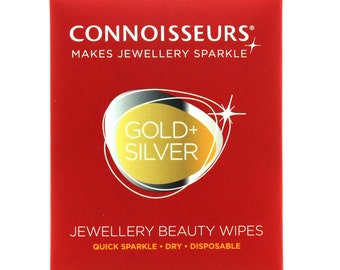 Connoisseurs Jewellery Wipes 6 Dry Wipes . Réf SKU006421