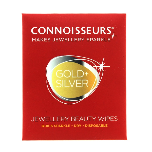 Connoisseurs Jewellery Wipes 6 Dry Wipes . Réf SKU006421