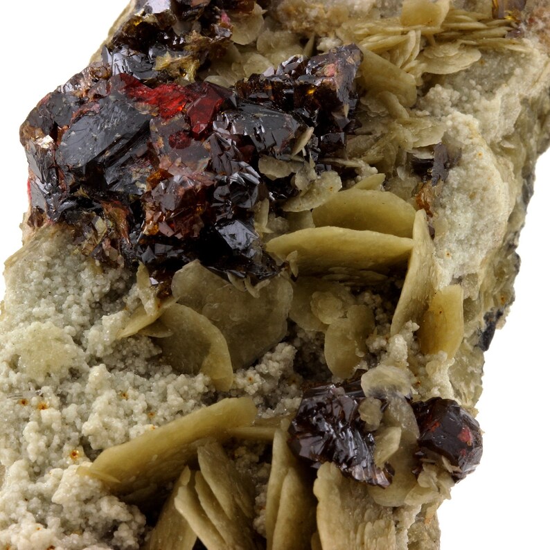 BlackBerry 693.1 ct Sphalerite and Siderite Isere Rare Ref: SKU025143 France
