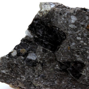 Kaersutite. 216.4 cents. Boulder Dam area, Mohave Co., Arizona, USA. Rare. Minerals raw stone mineral specimen image 2