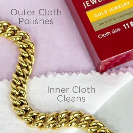 Connoisseurs Gold Cleaning Cloth