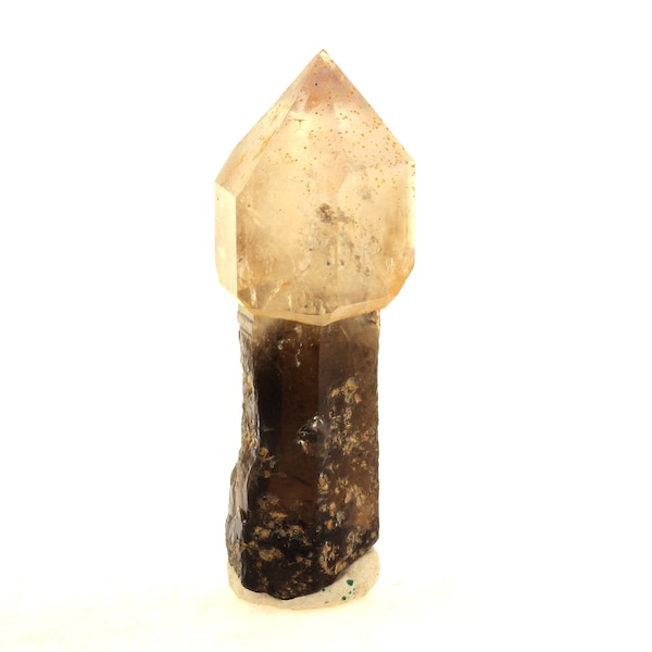 Quartz scepter. 107.6 cents. Petersen, Hallelujah, Nevada, USA. Minerals raw stone mineral specimen