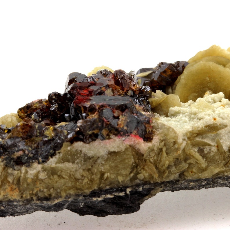 BlackBerry 693.1 ct Sphalerite and Siderite Isere Rare Ref: SKU025143 France