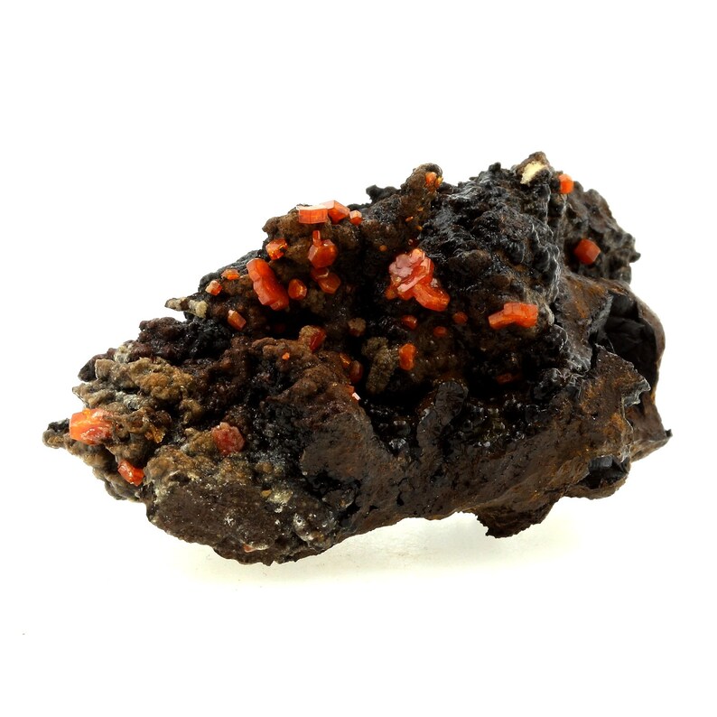 Midelt Morocco 363.9 ct Mineral stone raw mineral specimen Vanadinite Goethite Mibladen Mining District