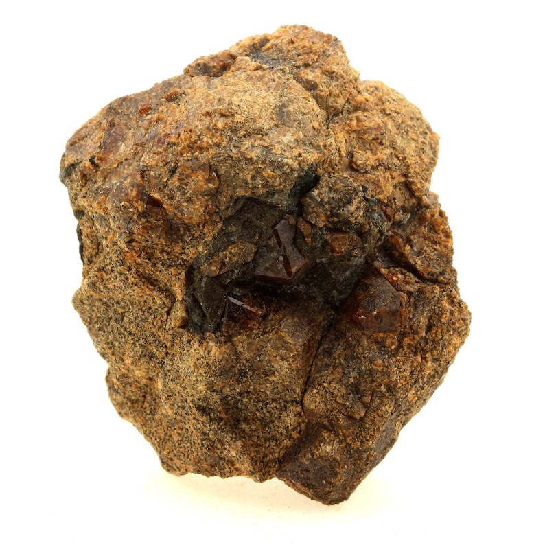 France. 404.0 CT Grossular-Andradite Garnet Pyr\u00e9n\u00e9es-Orientales