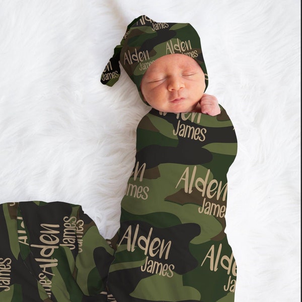 Personalized Camo Blanket, Personalized Camouflage Blanket, Camo Name Blanket, Camouflage Name Blanket, Personalized Hunting Blanket