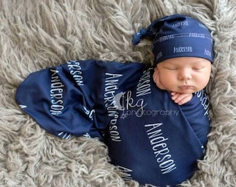 custom newborn swaddle