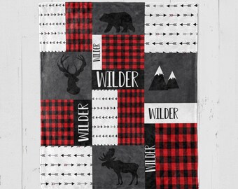 buffalo plaid baby stuff