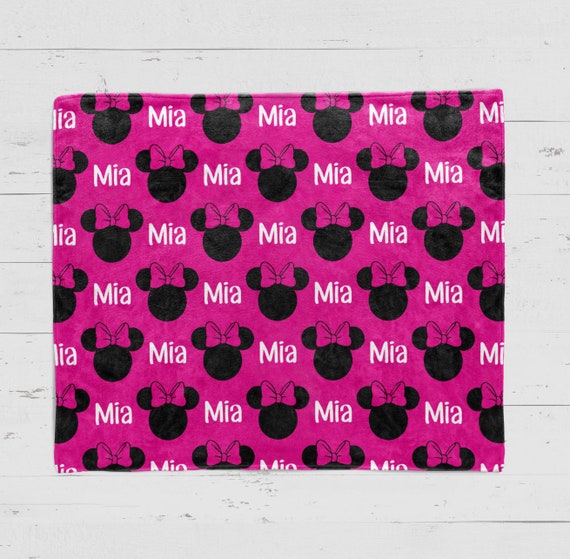 Personalized Minnie Mouse Blanket, Minnie Mouse Name Blanket, Mickey Mouse  Blanket, Mickey Mouse Name Blanket, Personalized Mickey -  Canada