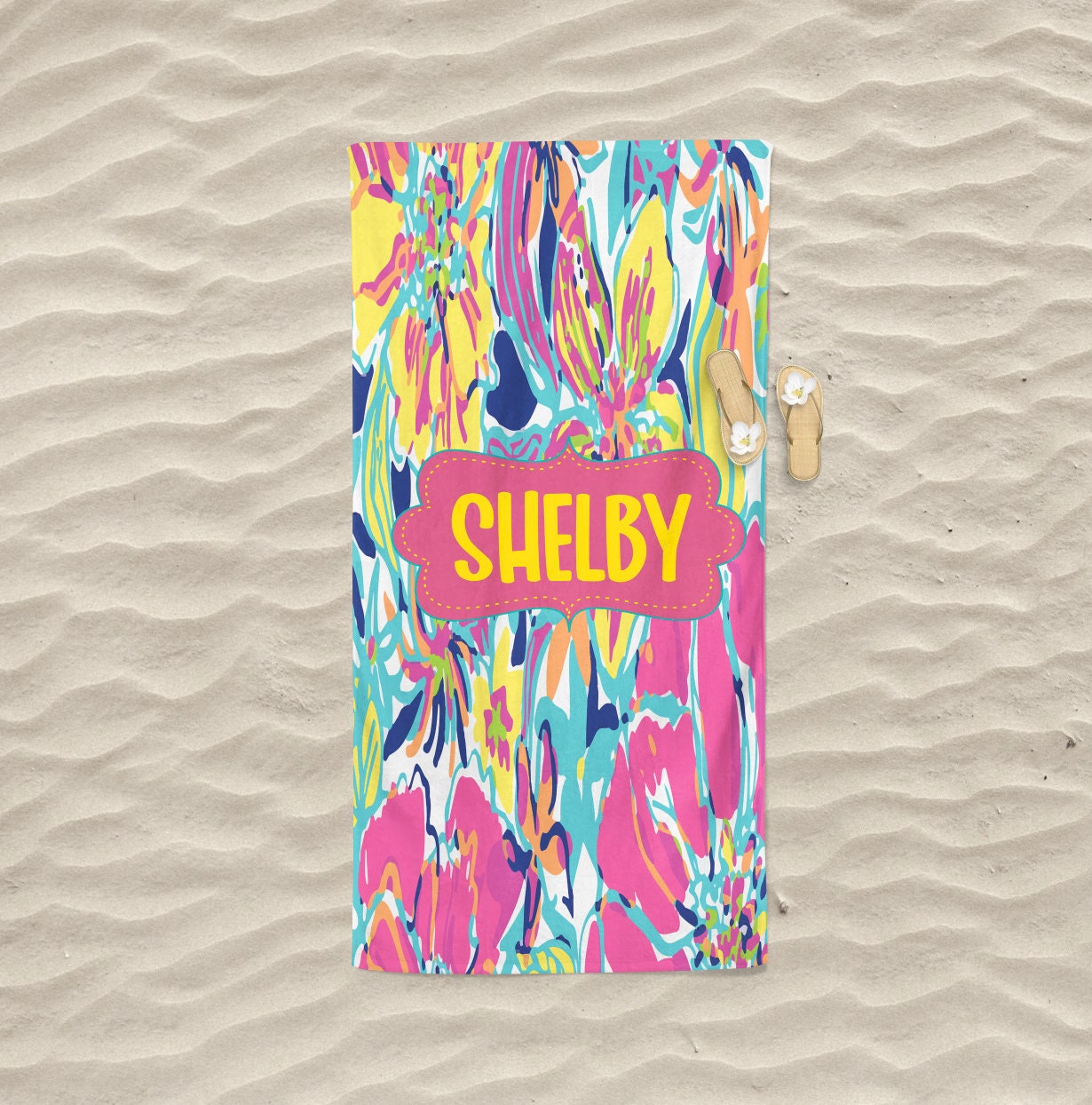 Lilly pulitzer towels hotsell