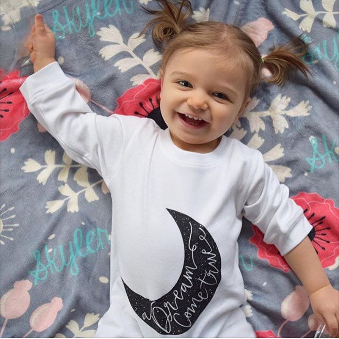 Personalized baby blanket Red Poppy Blanket Flower blanket Etsy