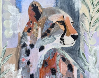 Original Mixed Media Abstract Art - Poised