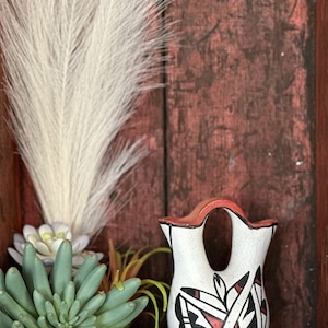 Jemez Pueblo Pottery Wedding Vase