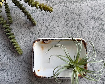Enamelware Soap Dish