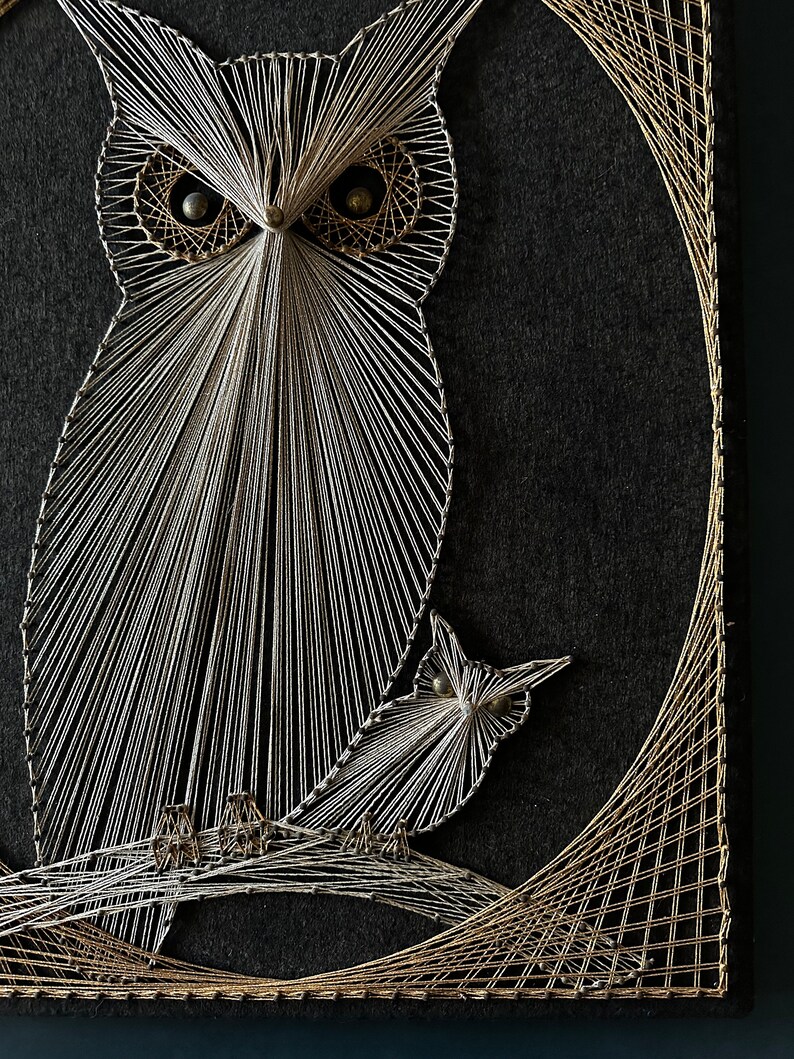 Owl String Art - Etsy