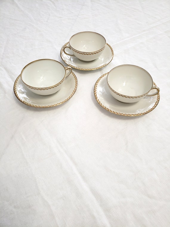 Vintage Elite Works Limoges France Cup and Saucer 3 Available - Etsy