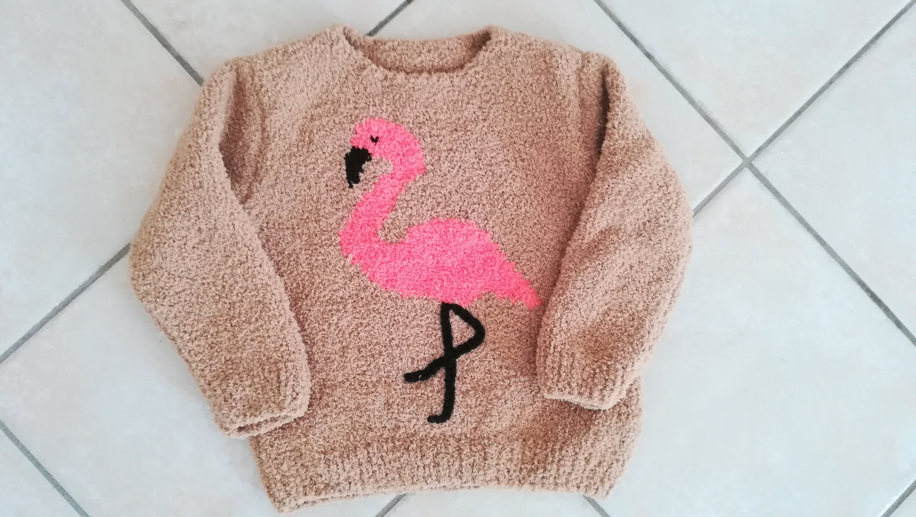 Pull Rose Foncé Fille Palomino Taille 128 Cm (8-9 Ans) - Occasion Très Bon état, Matière Acrylique