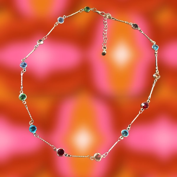 Bejeweled necklace