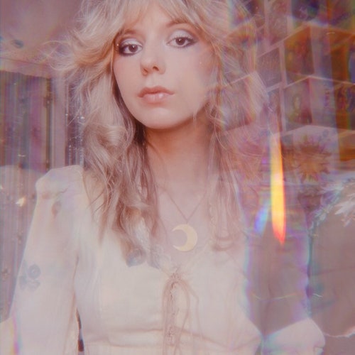 Stevie Nicks Moon Necklace/ Moon 